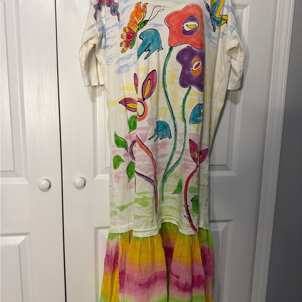 Colorful Floral Maxi Dress